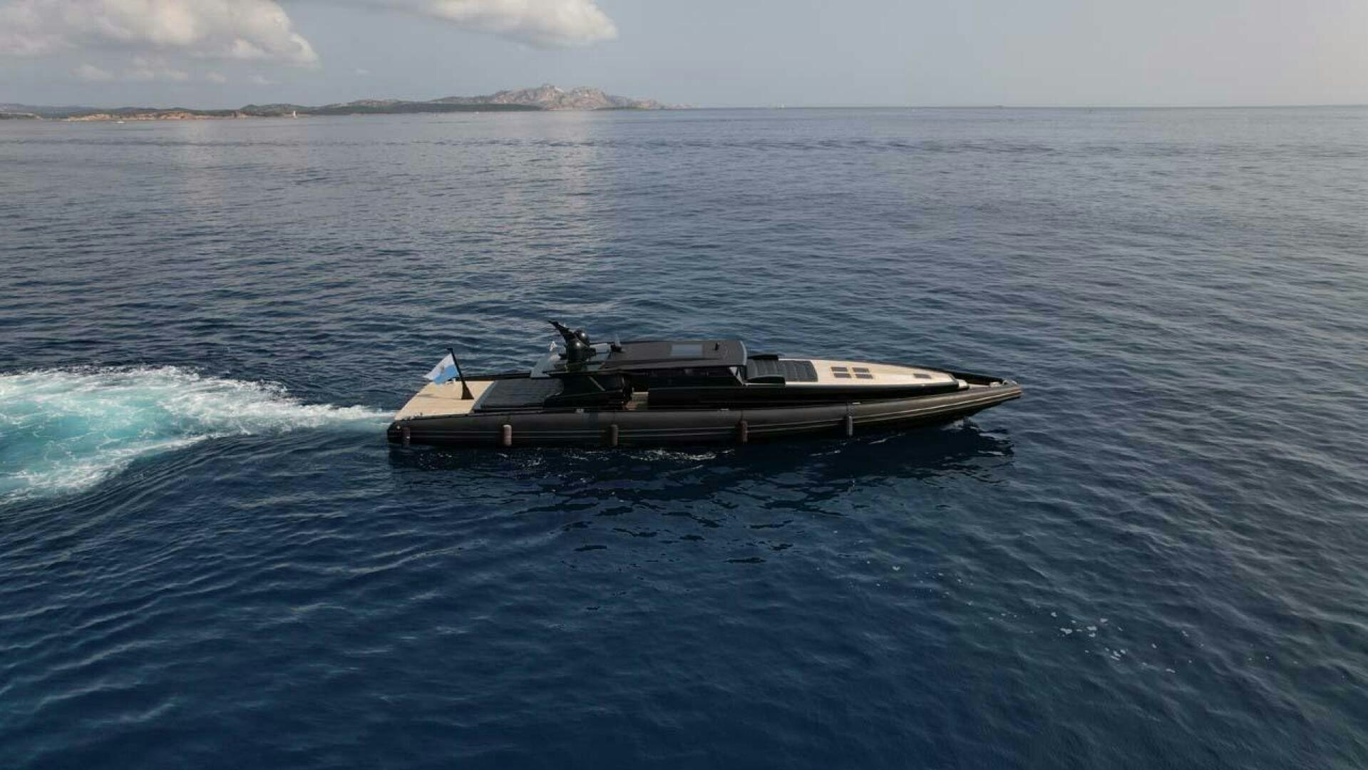 a boat in the water aboard FOREVER 32 Yacht for Sale