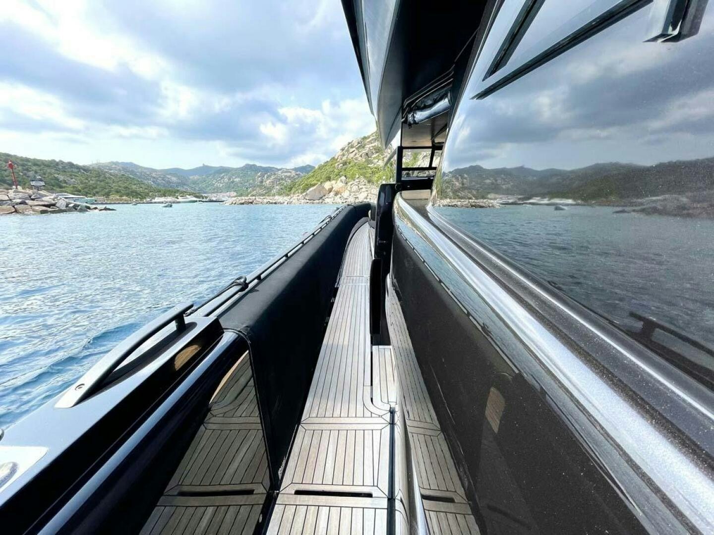 a boat on the water aboard FOREVER 32 Yacht for Sale