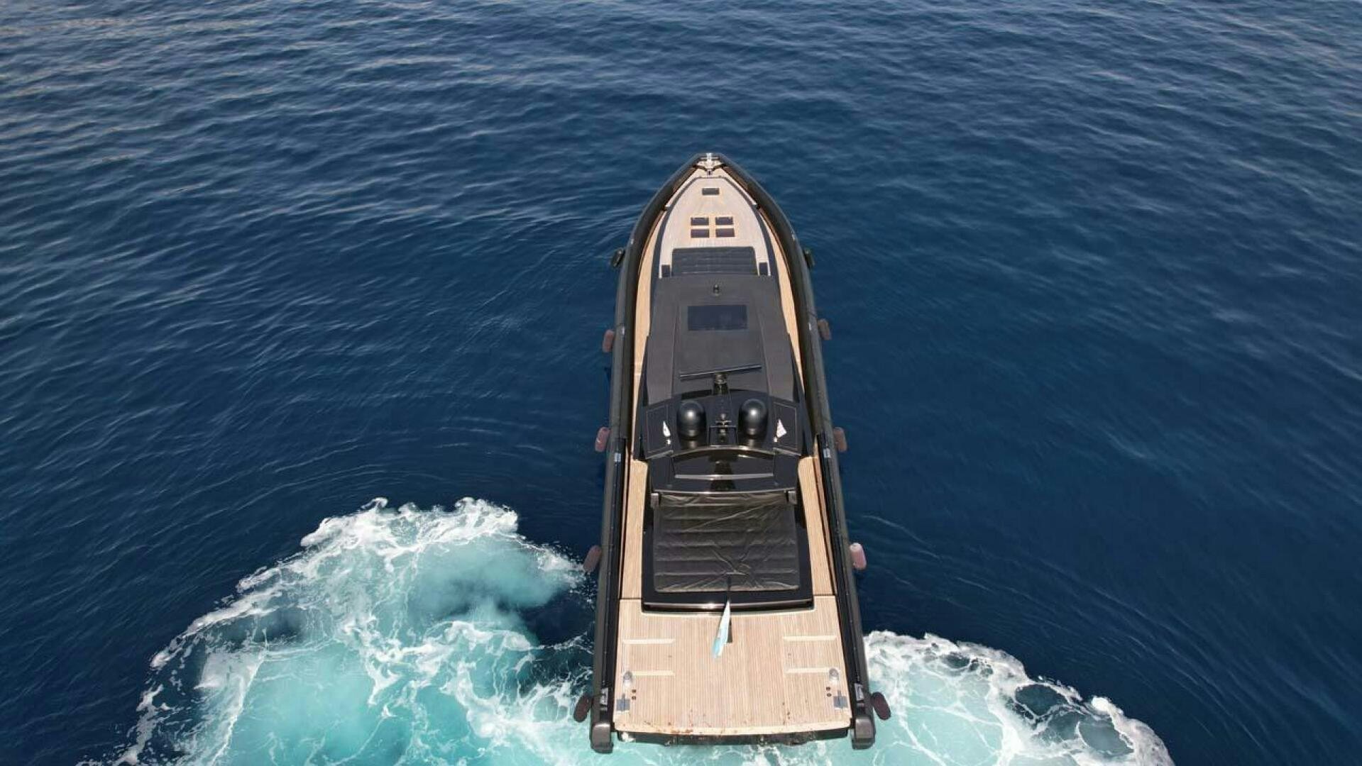 a submarine in the water aboard FOREVER 32 Yacht for Sale