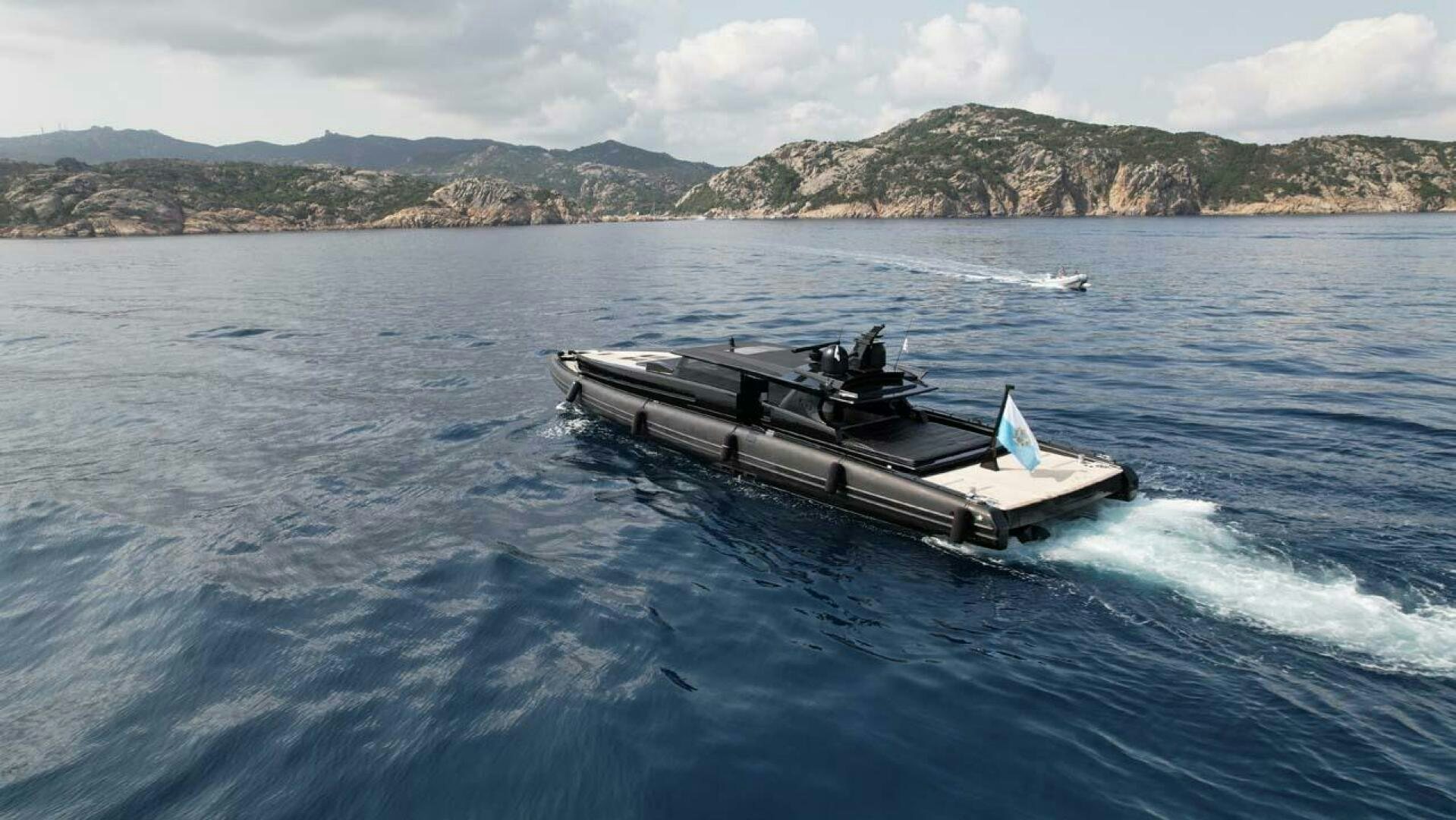 a boat on the water aboard FOREVER 32 Yacht for Sale