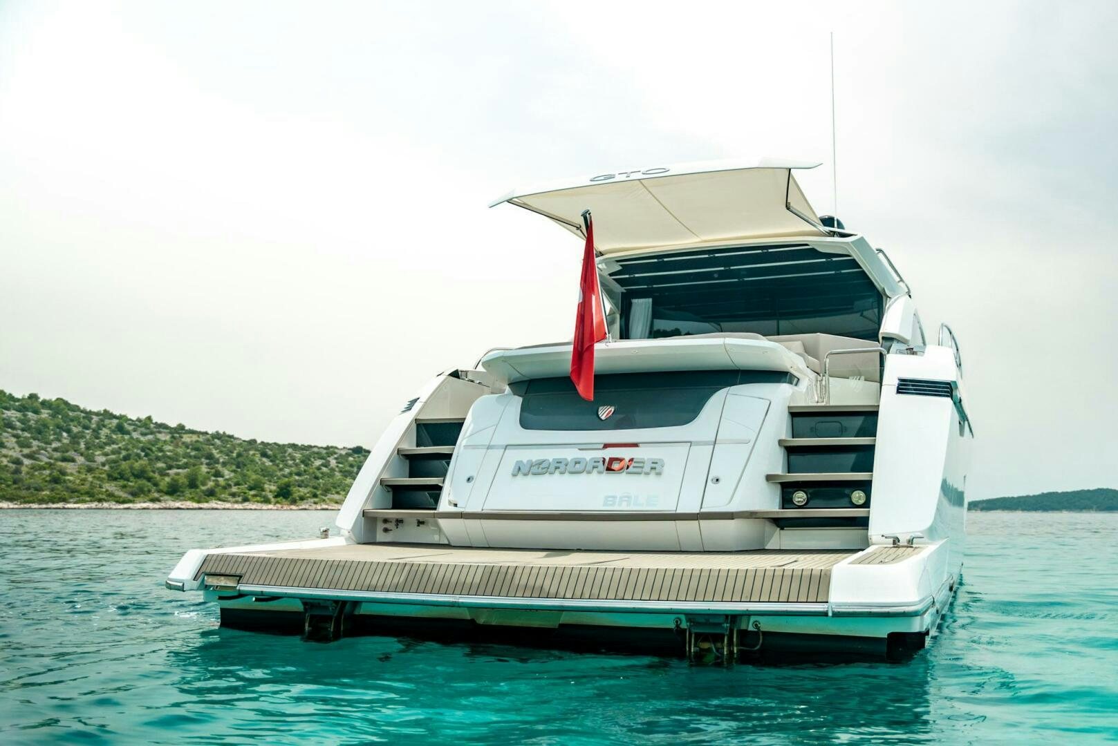 a boat on the water aboard NOROADER Yacht for Sale