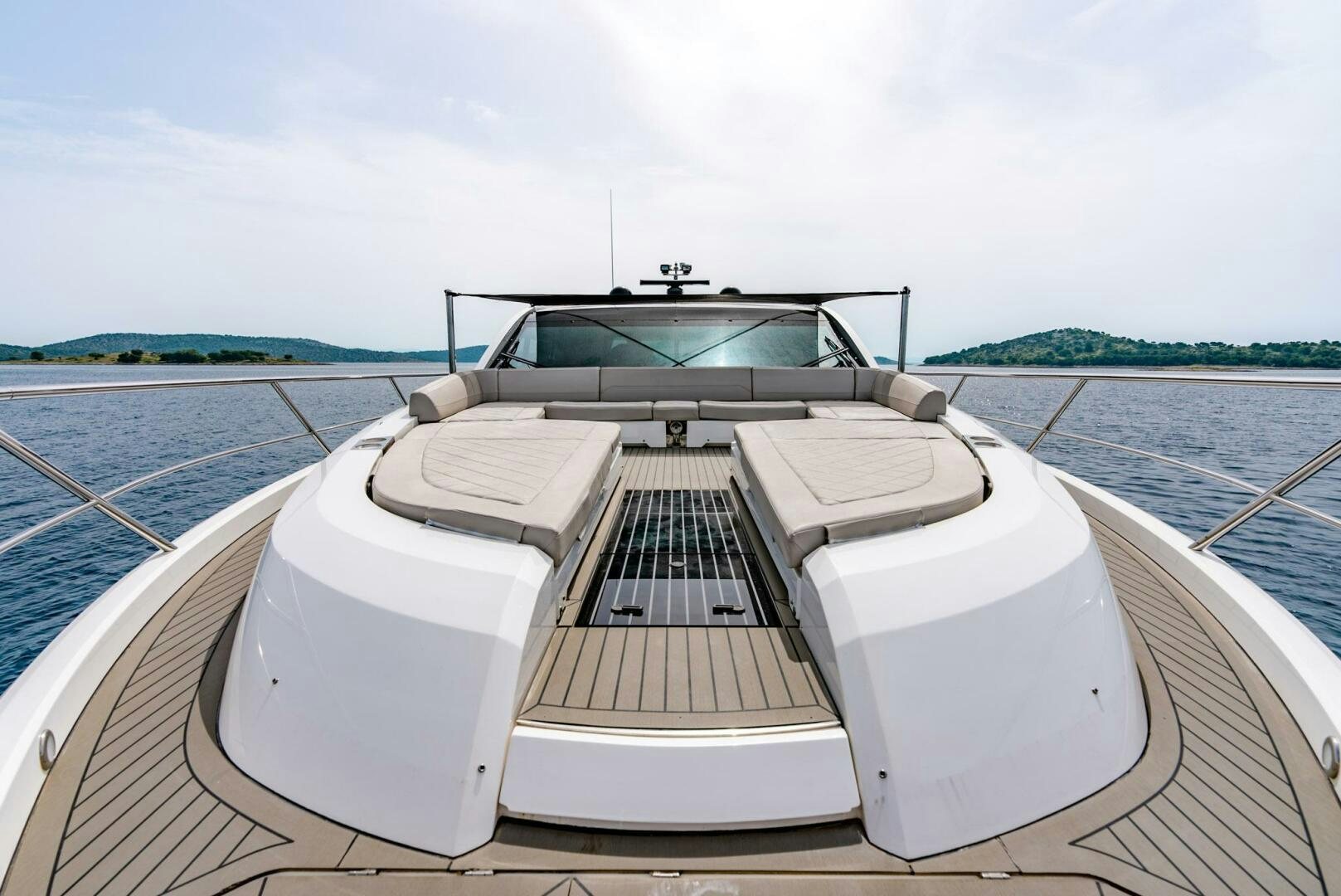 a boat on a water body aboard NOROADER Yacht for Sale