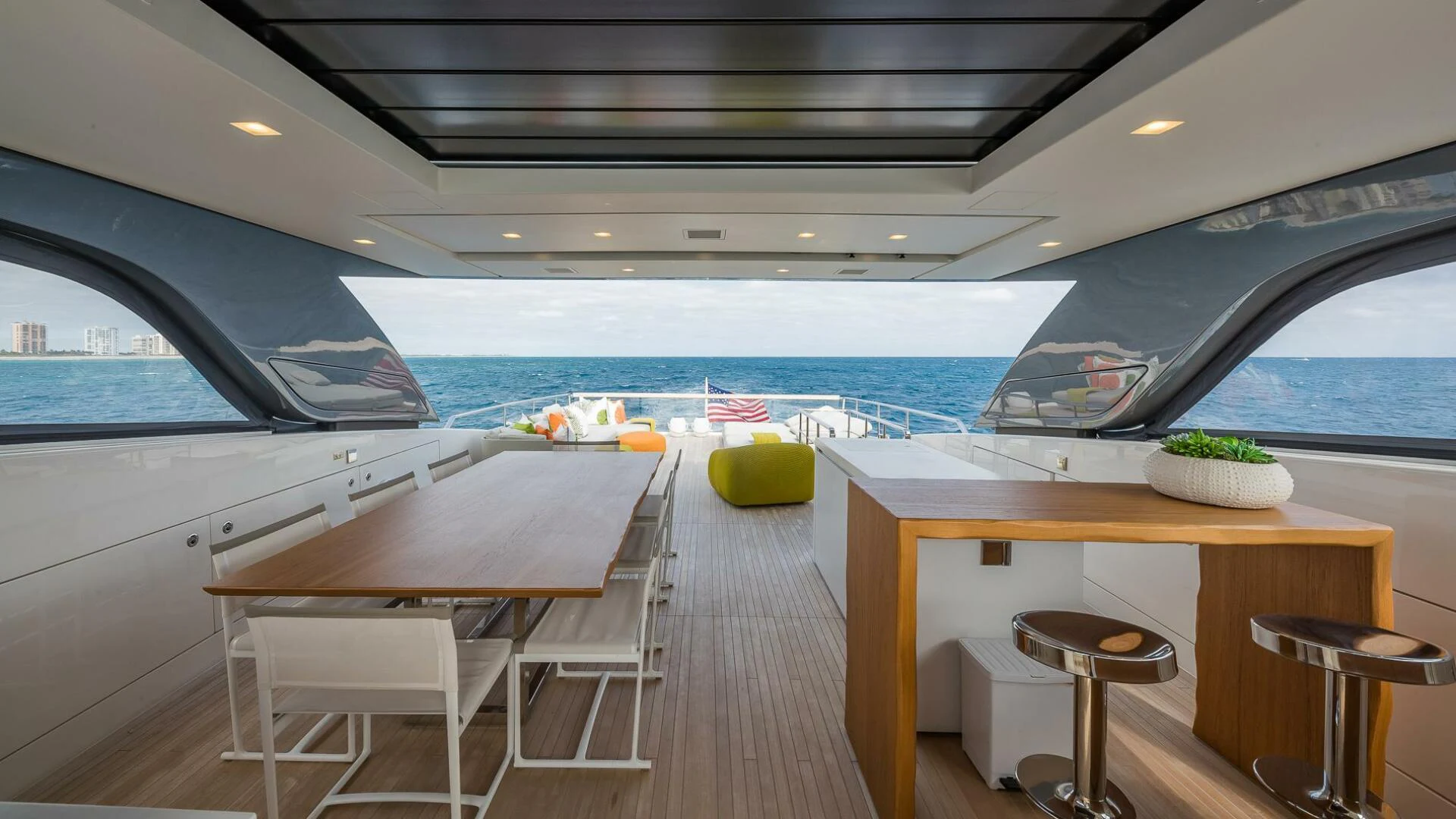a boat on the water aboard WOMBAT Yacht for Sale