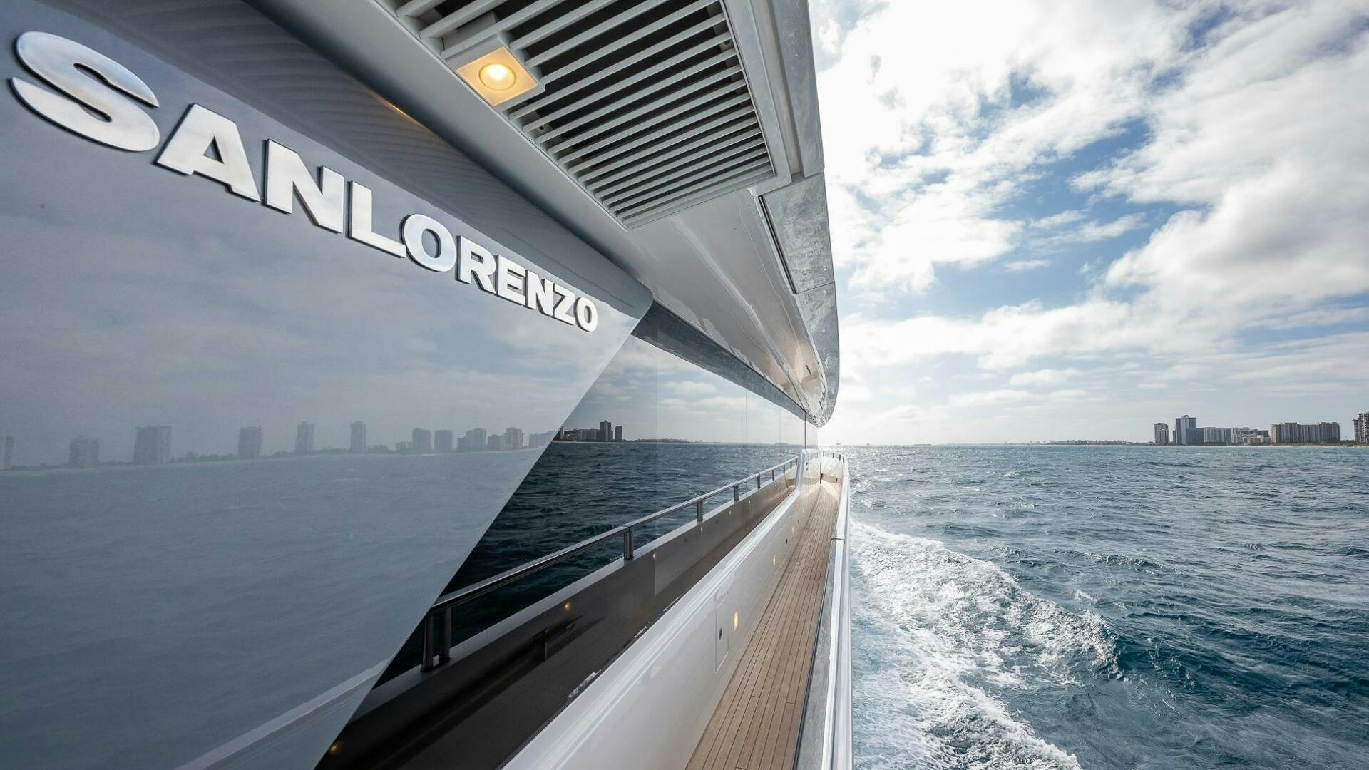 a boat on the water aboard WOMBAT Yacht for Sale