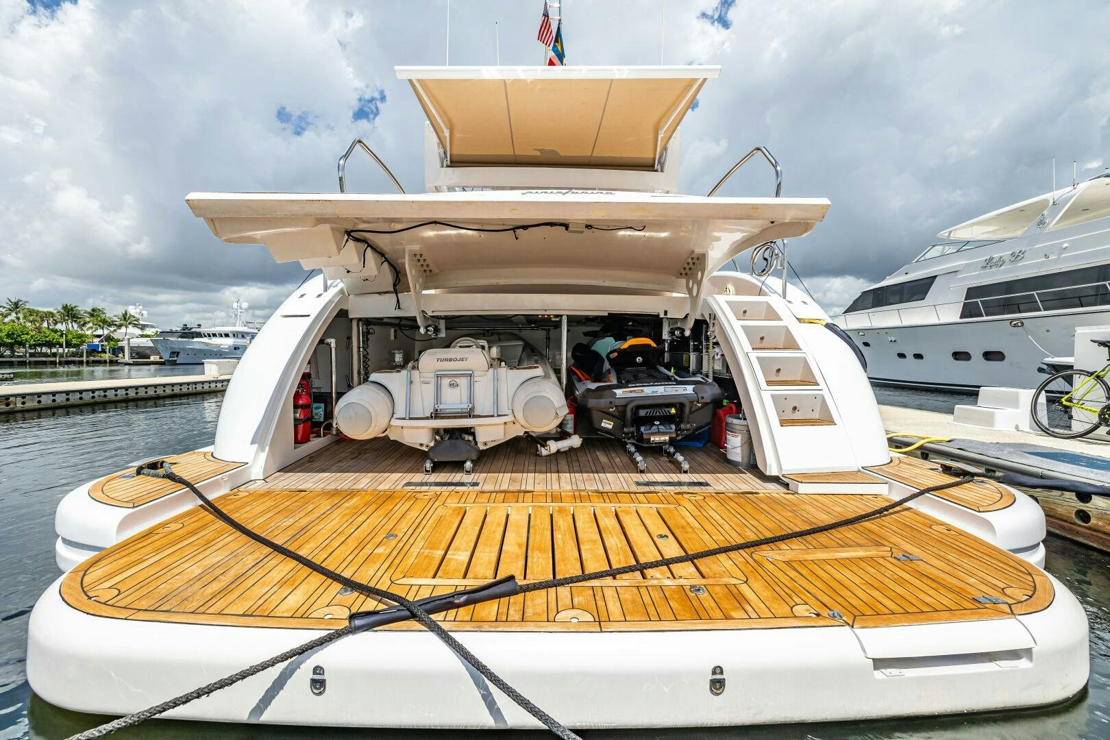 a boat on a body of water aboard VELOCE II Yacht for Sale