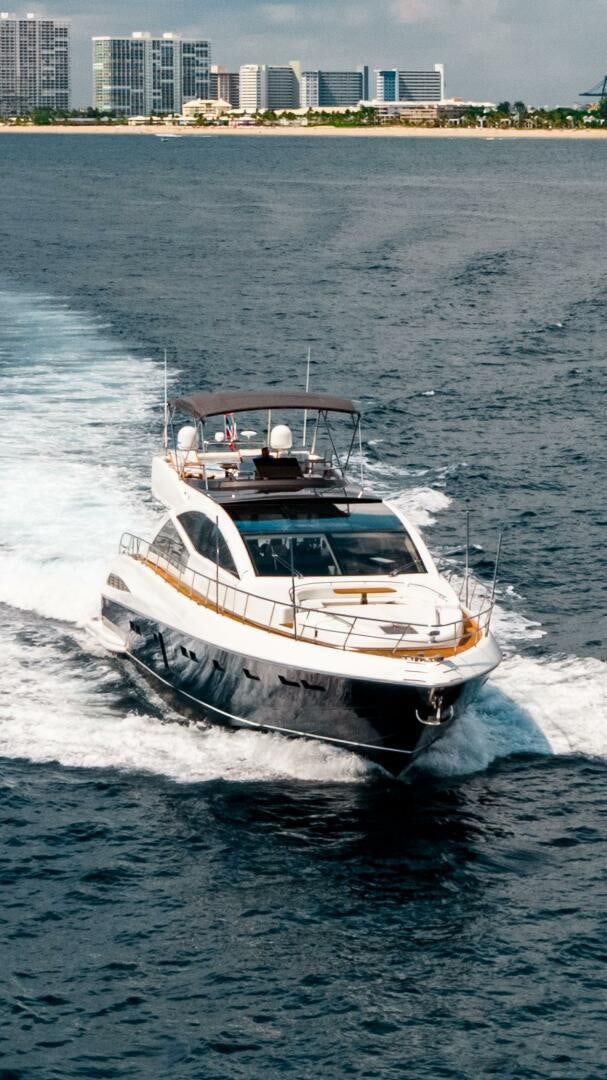 a boat on the water aboard VELOCE II Yacht for Sale