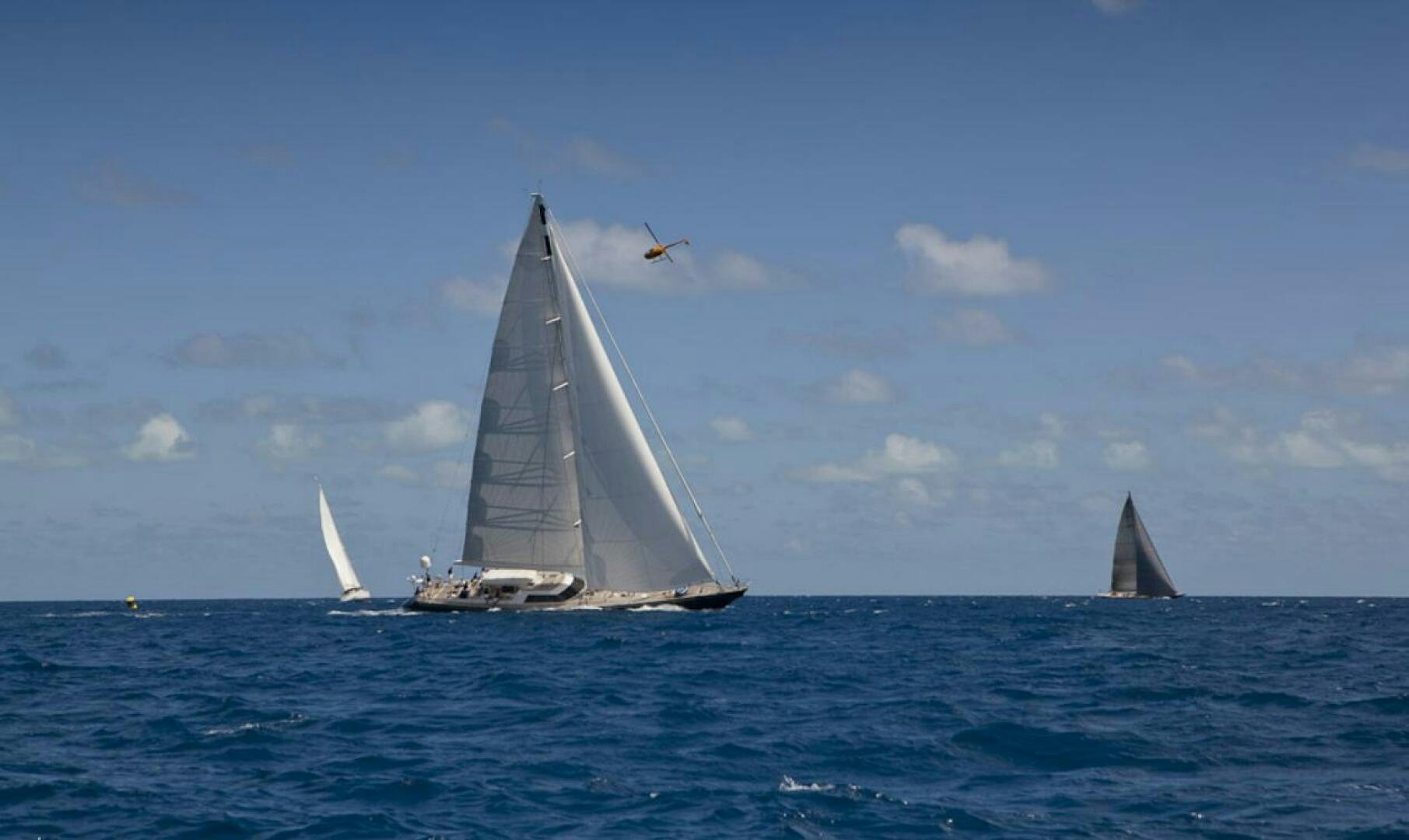 a group of sailboats in the water aboard BILLY BUDD Yacht for Sale
