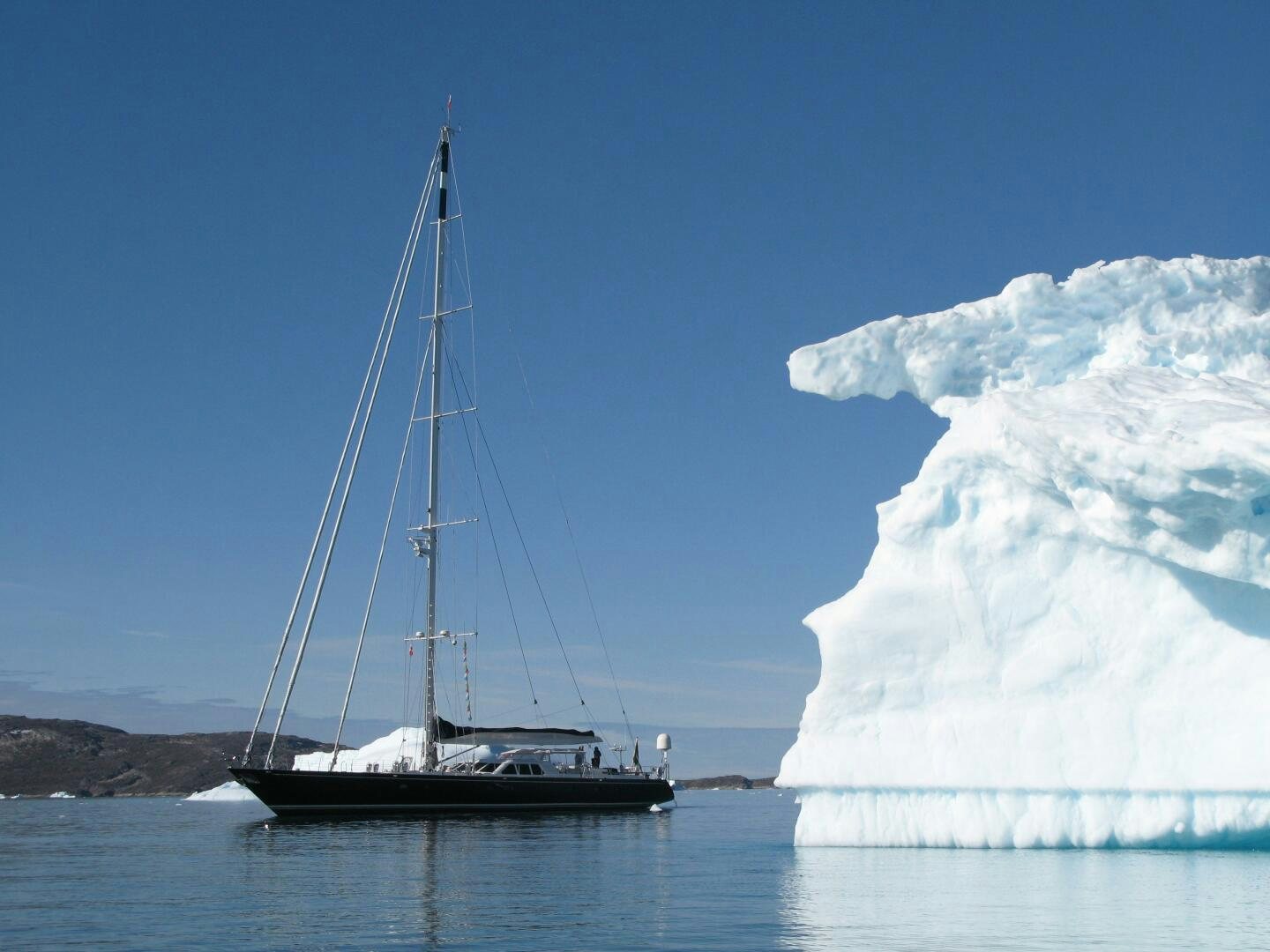 a sailboat in the water aboard BILLY BUDD Yacht for Sale