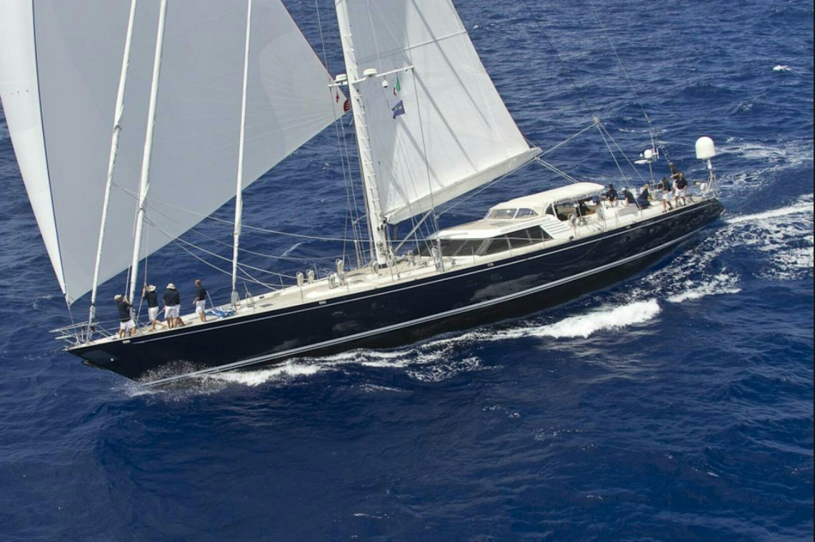 a boat on the water aboard BILLY BUDD Yacht for Sale