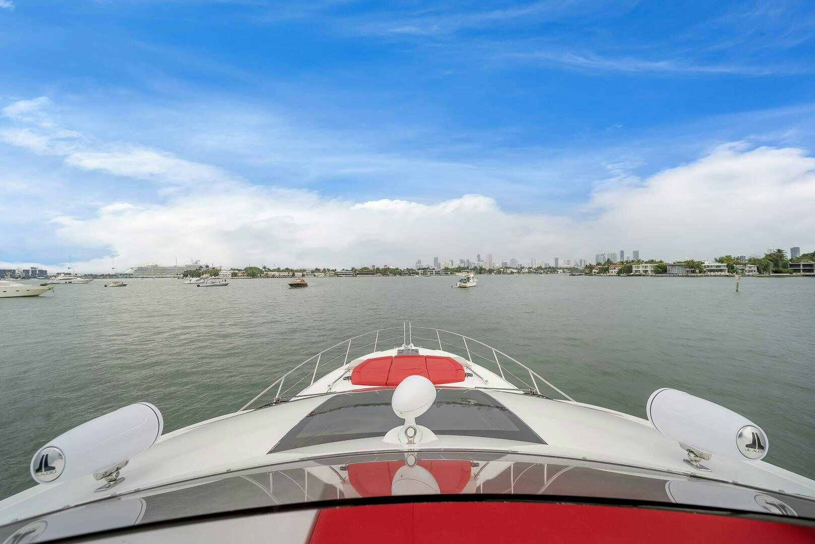 a boat on the water aboard GEM Yacht for Sale