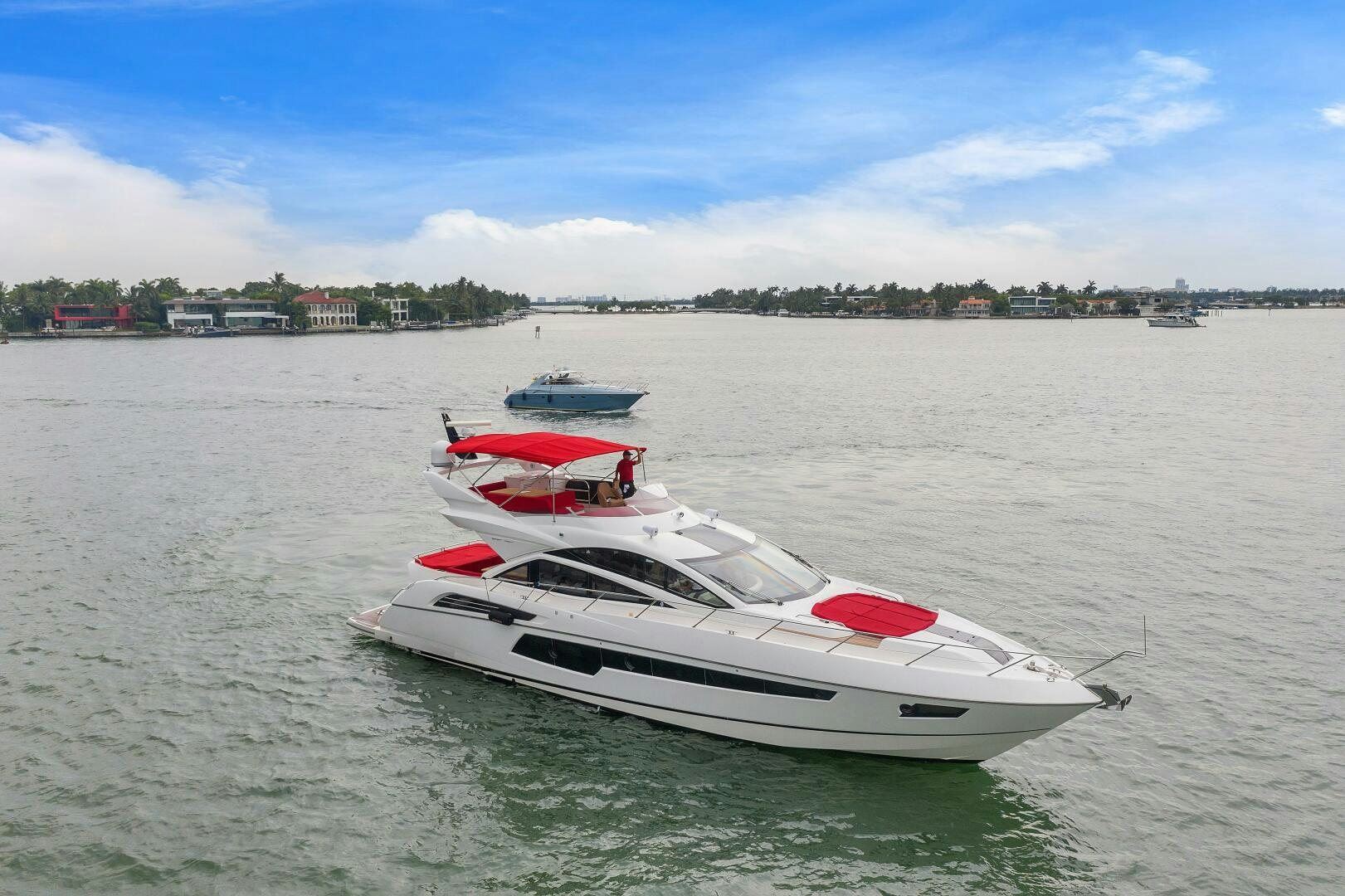 a boat on the water aboard GEM Yacht for Sale