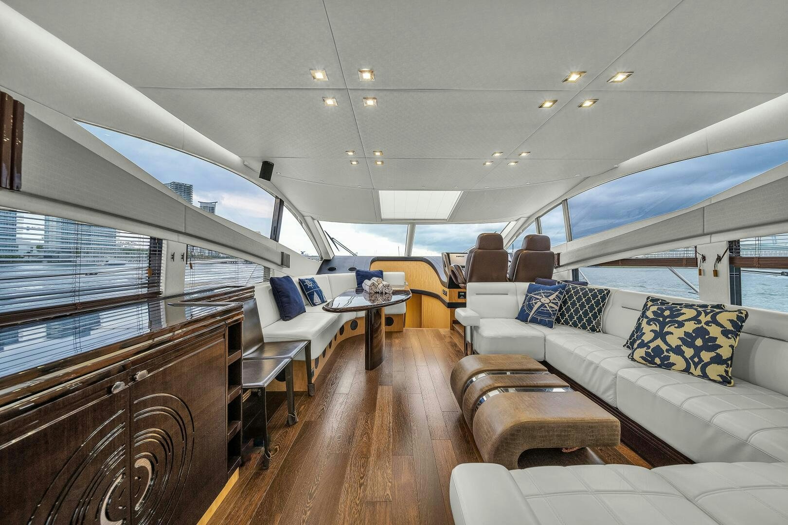 inside of a boat aboard GEM Yacht for Sale