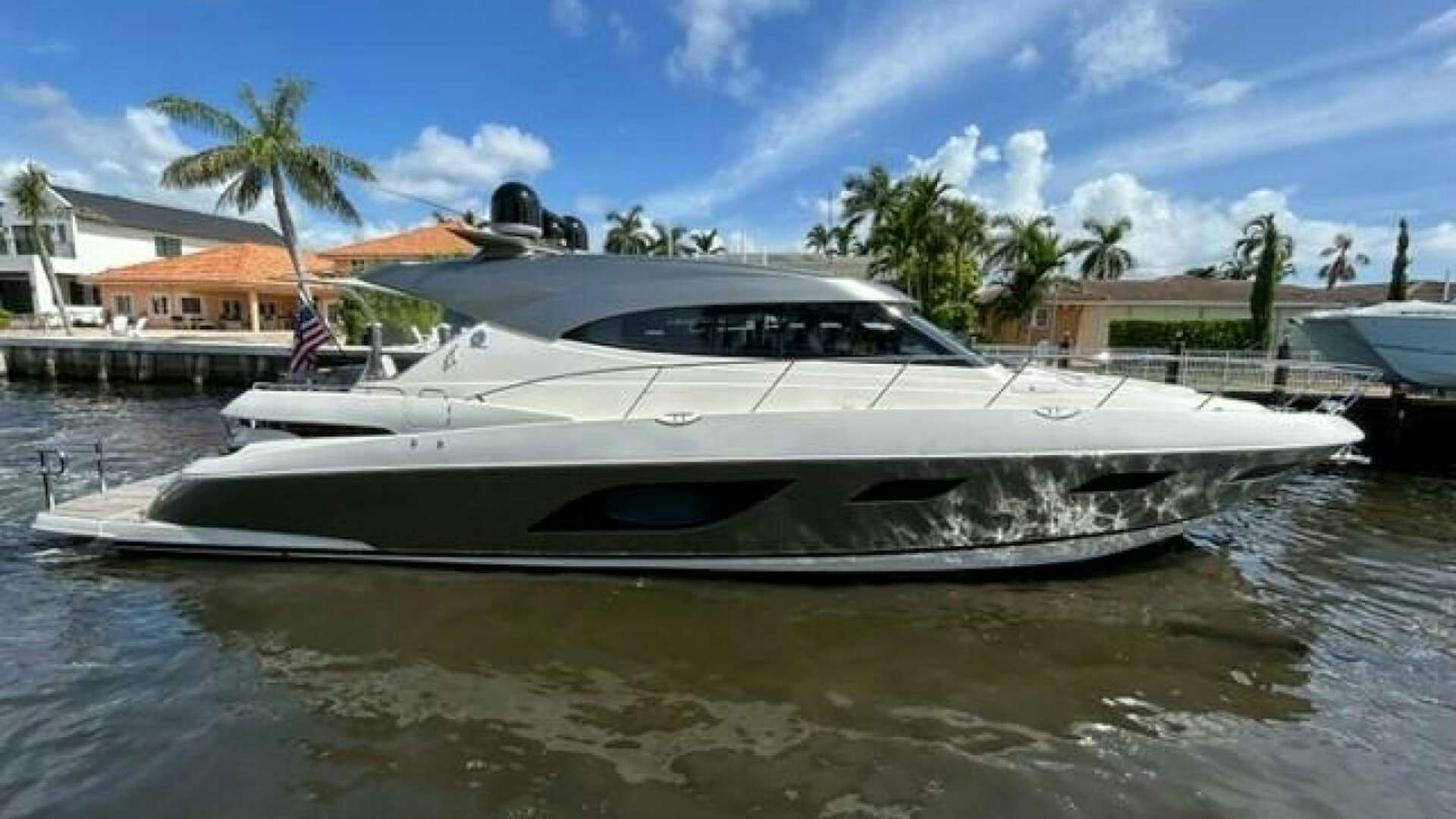 a boat in the water aboard CITY LIGHTS Yacht for Sale