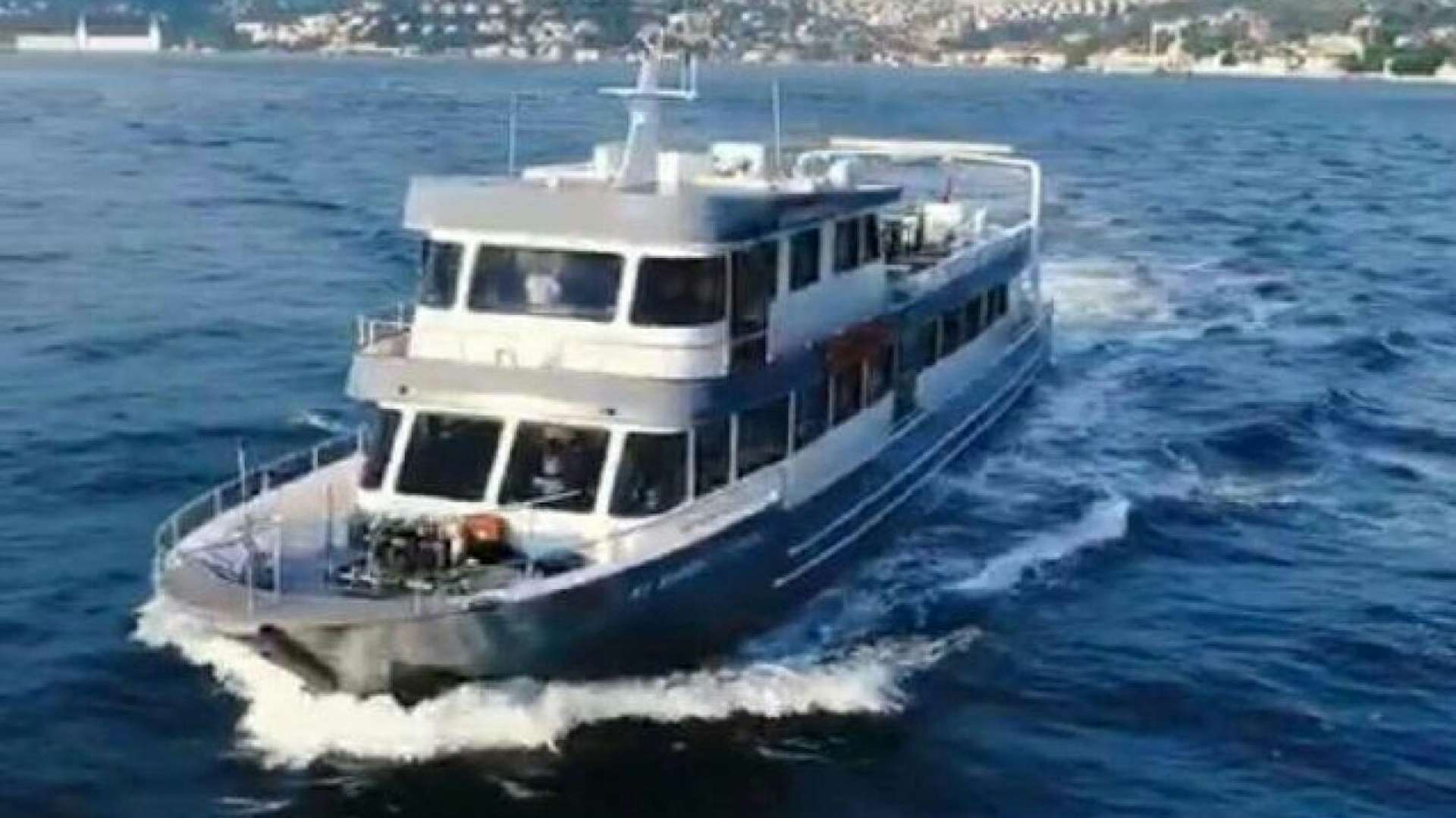 a boat on the water aboard BOSPHORUS PRINCESS Yacht for Sale