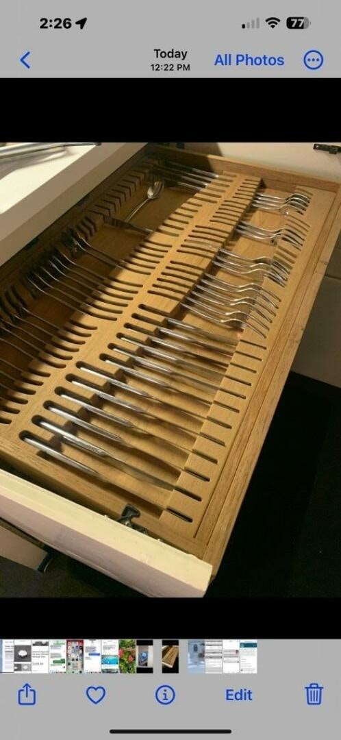 a screenshot of a computer screen aboard HAWK Yacht for Sale