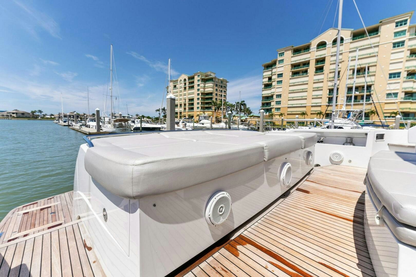 a boat on the water aboard HAWK Yacht for Sale