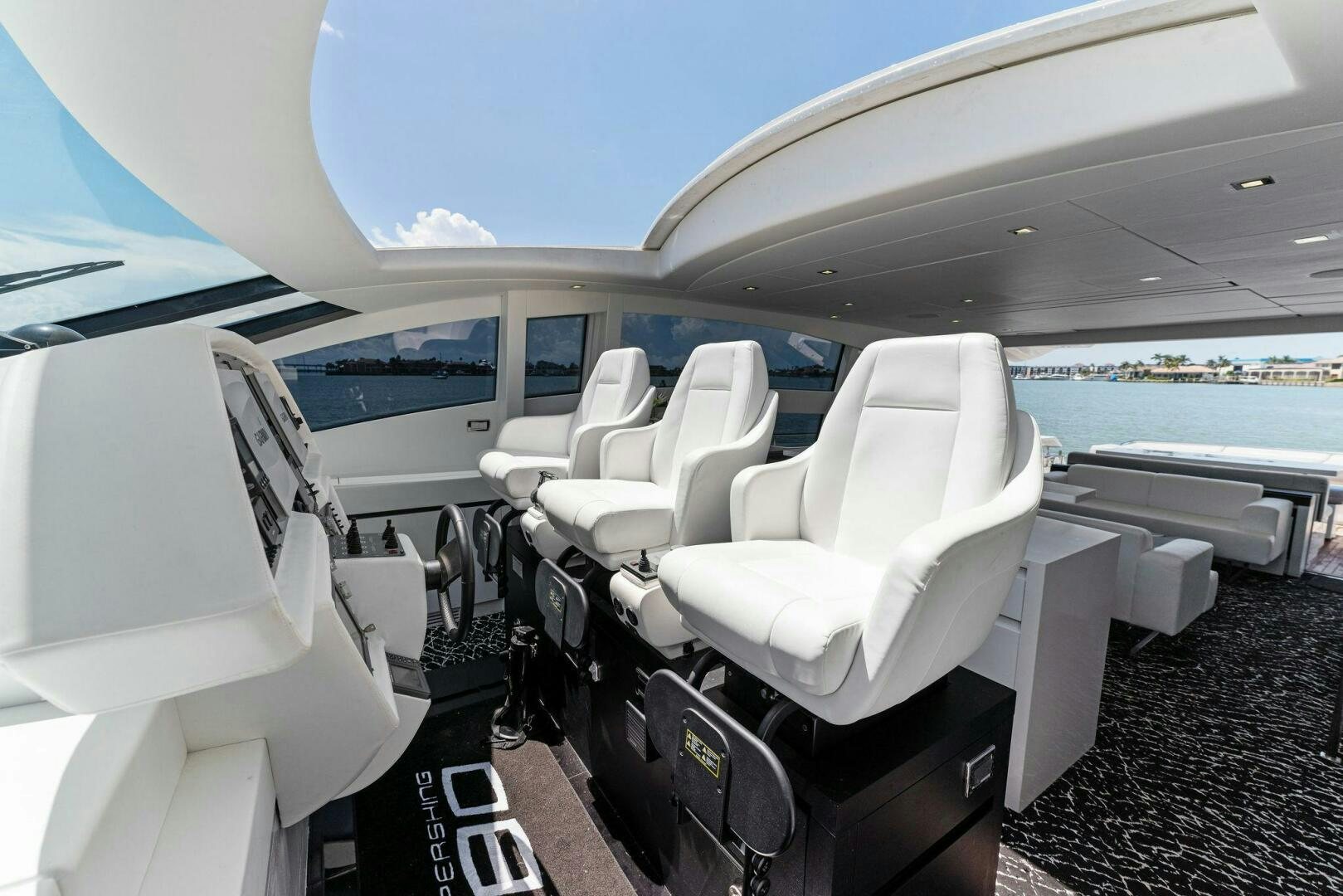 a boat on the water aboard HAWK Yacht for Sale