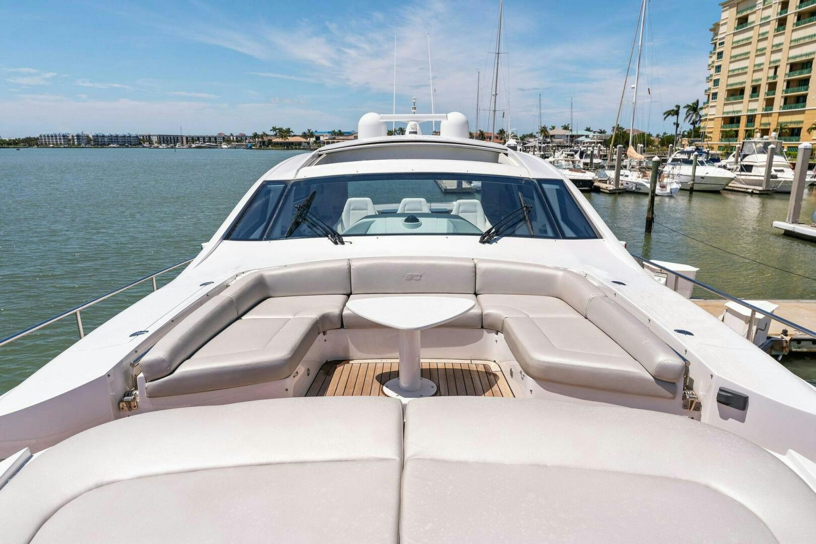 a boat in the water aboard HAWK Yacht for Sale