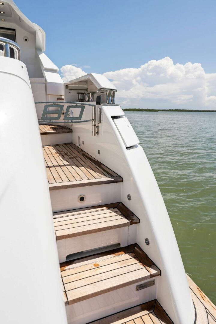 a boat on the water aboard HAWK Yacht for Sale