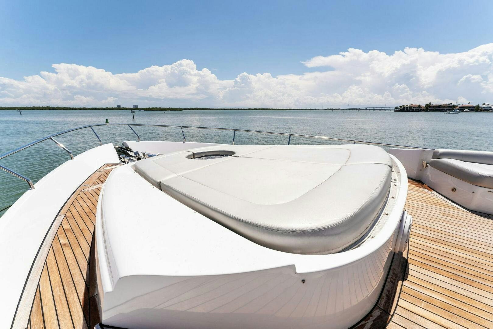 a boat on the water aboard HAWK Yacht for Sale