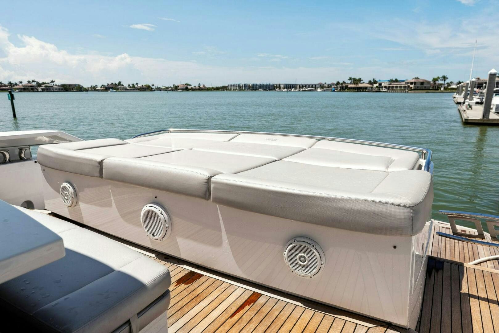a boat on the water aboard HAWK Yacht for Sale