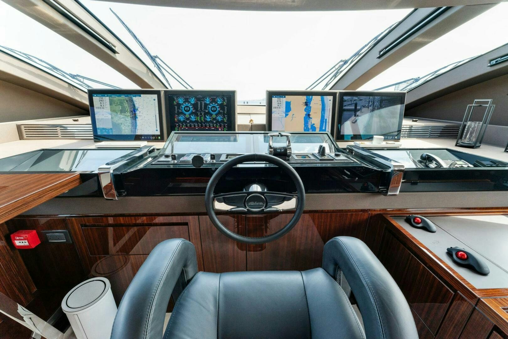 inside of a bus aboard CHOP CHOP Yacht for Sale