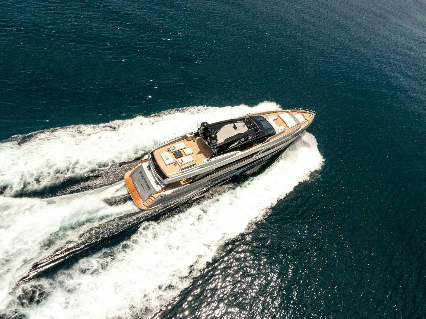 a boat on the water aboard CHOP CHOP Yacht for Sale