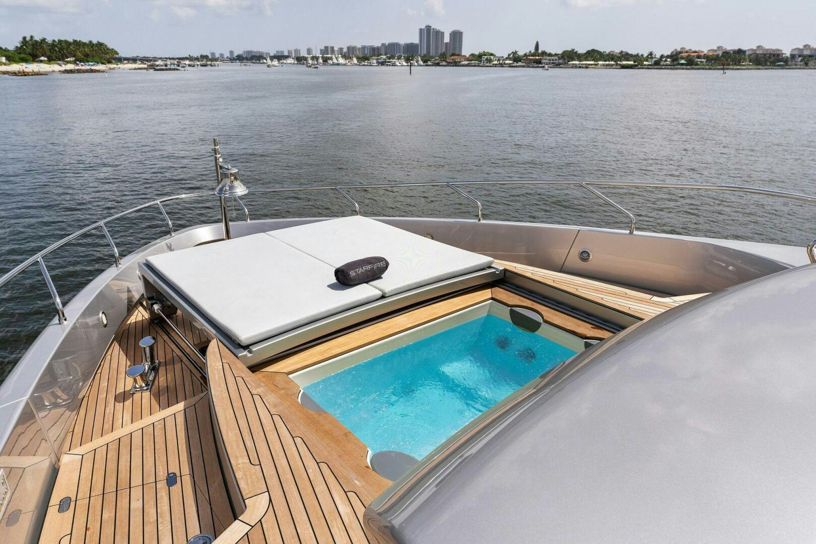 a boat on the water aboard CHOP CHOP Yacht for Sale