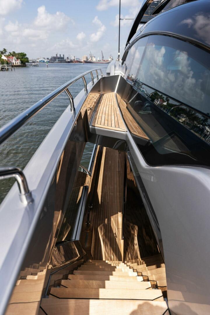 a boat on the water aboard CHOP CHOP Yacht for Sale