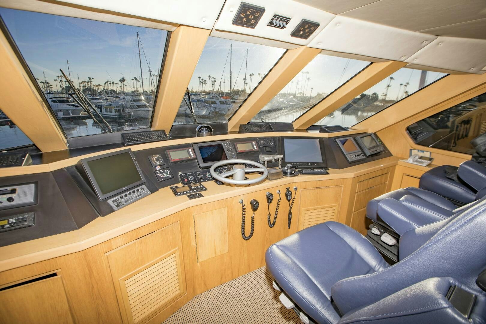 inside of a boat aboard GOOD KARMA Yacht for Sale