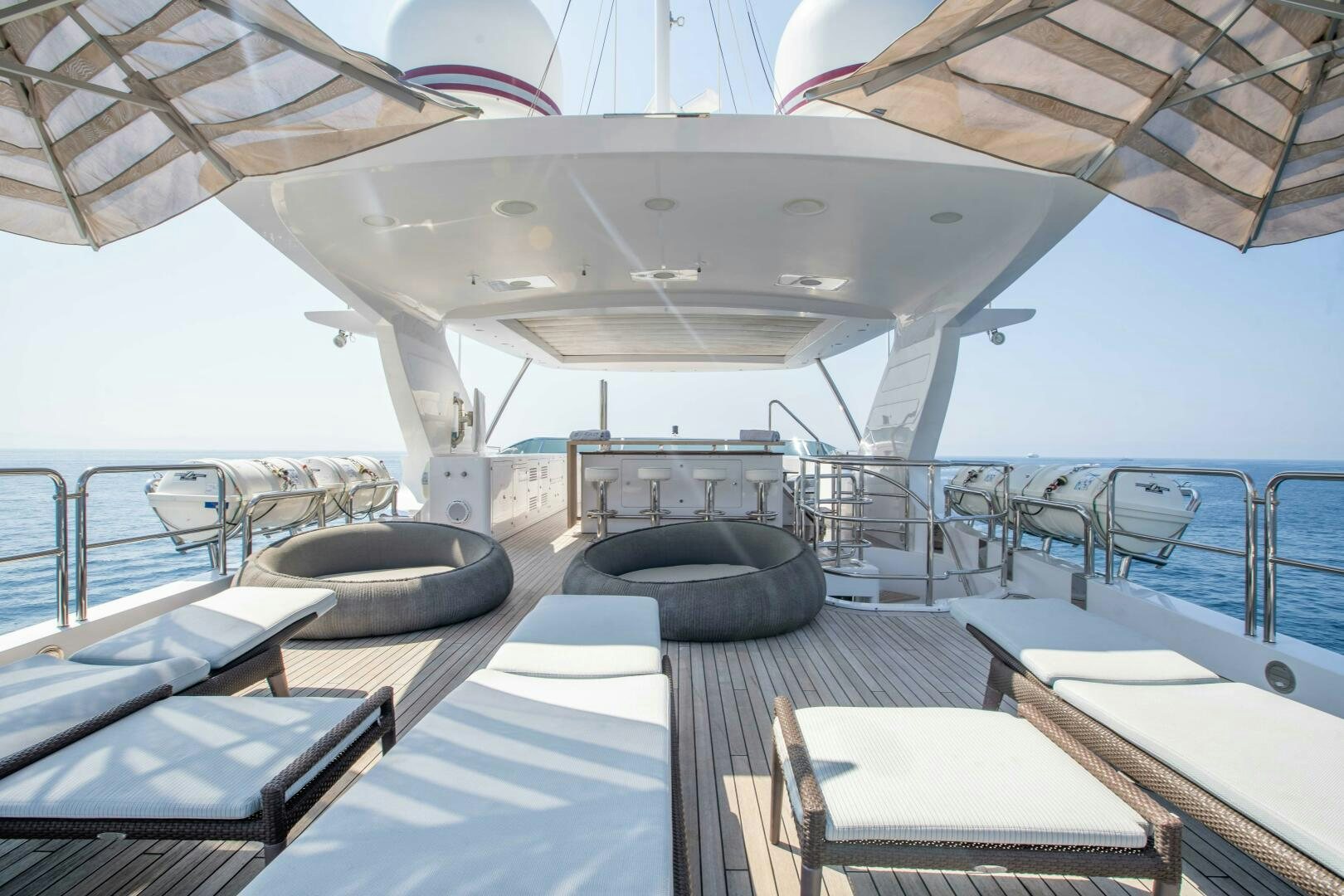 a boat on the water aboard SAFAD Yacht for Sale