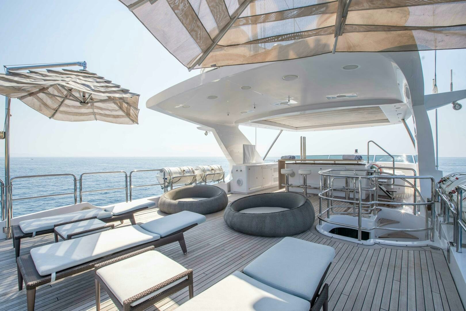 a boat on the water aboard SAFAD Yacht for Sale