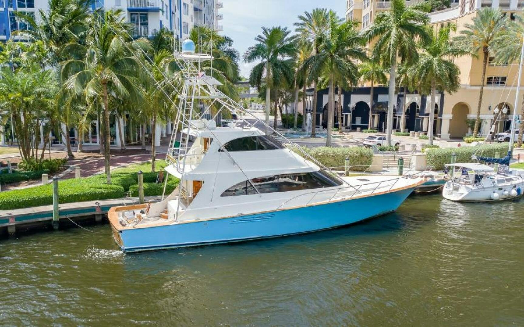 a boat in the water aboard BOOMER Yacht for Sale