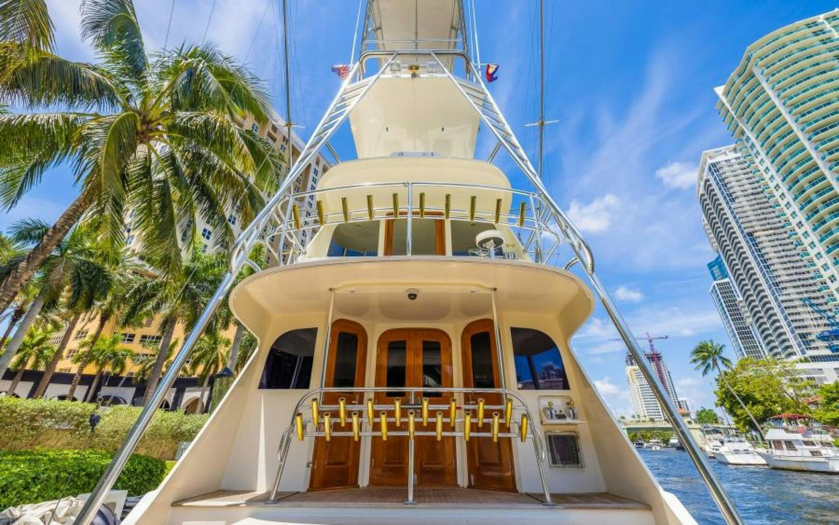 a boat on the water aboard BOOMER Yacht for Sale