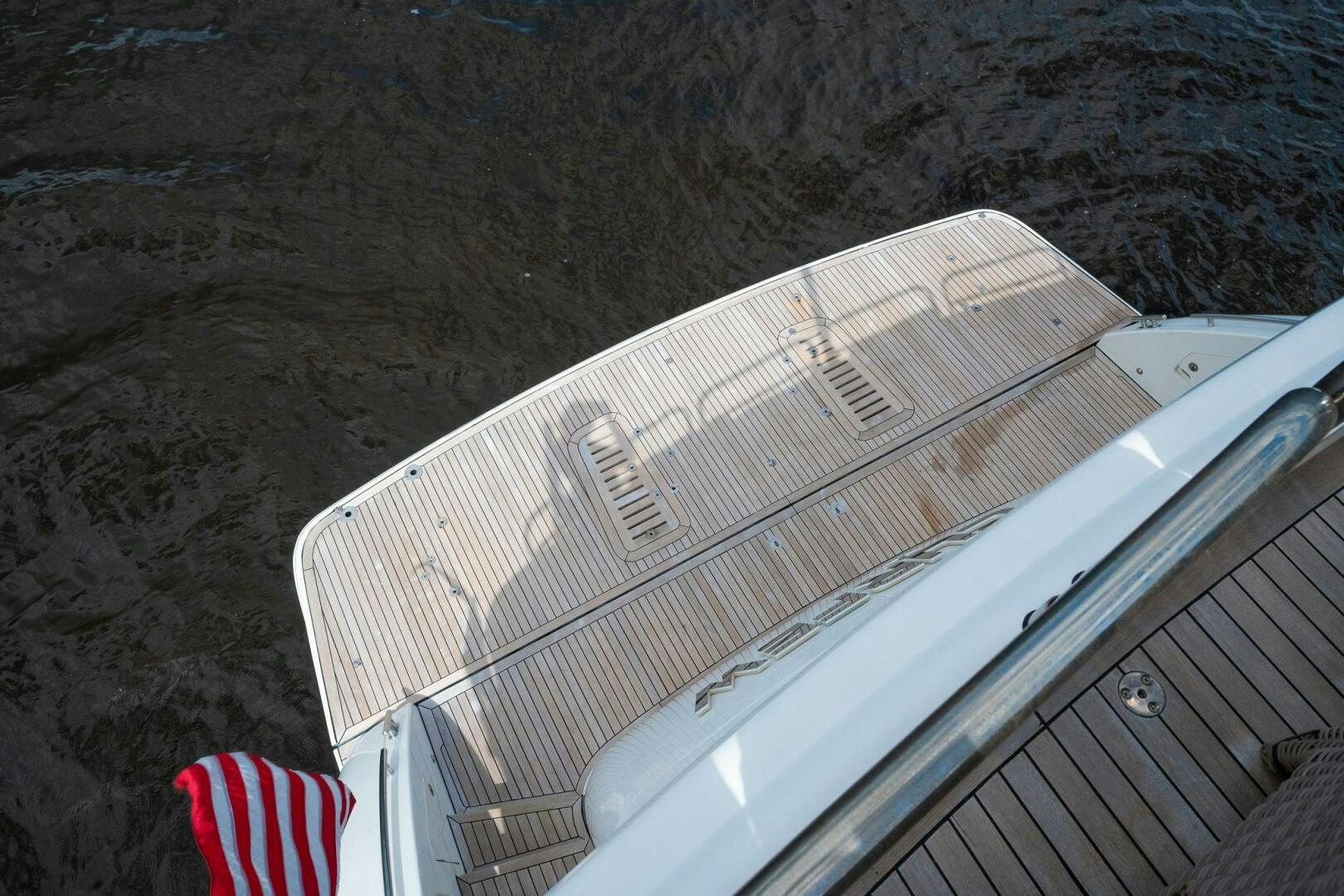 a solar panel on a roof aboard NO CURFEW Yacht for Sale