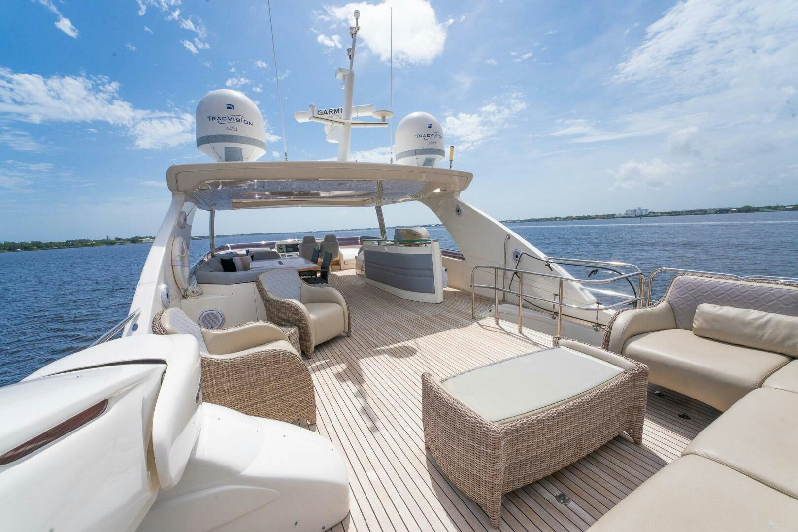 a boat on the water aboard NO CURFEW Yacht for Sale