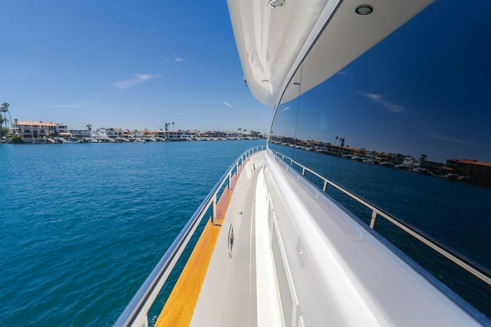 a boat on the water aboard LADY LAURA Yacht for Sale