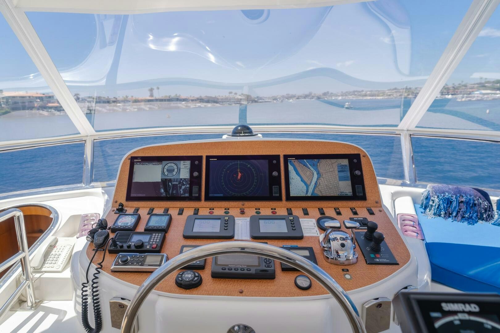 inside of a boat aboard LADY LAURA Yacht for Sale