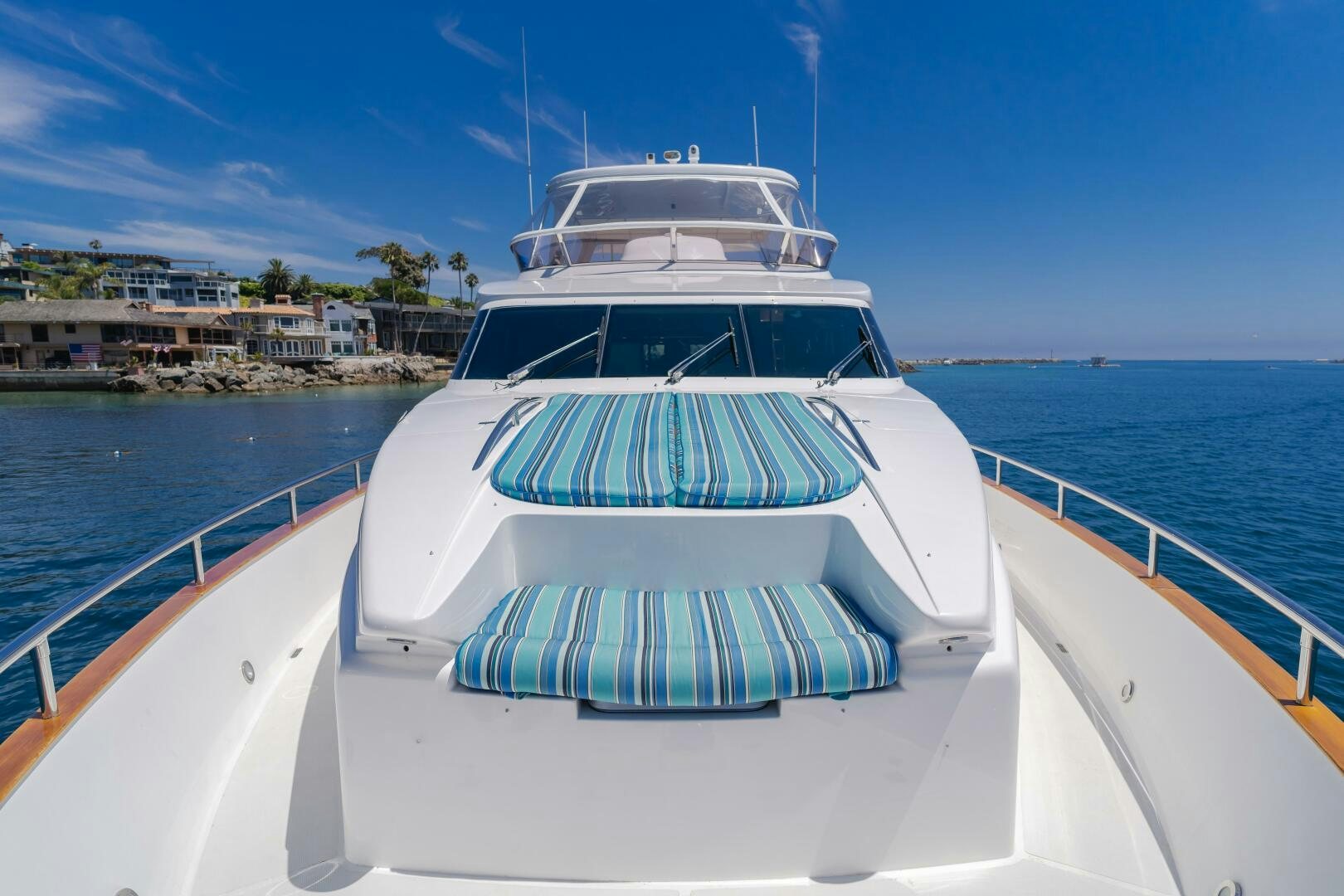 a boat on the water aboard LADY LAURA Yacht for Sale