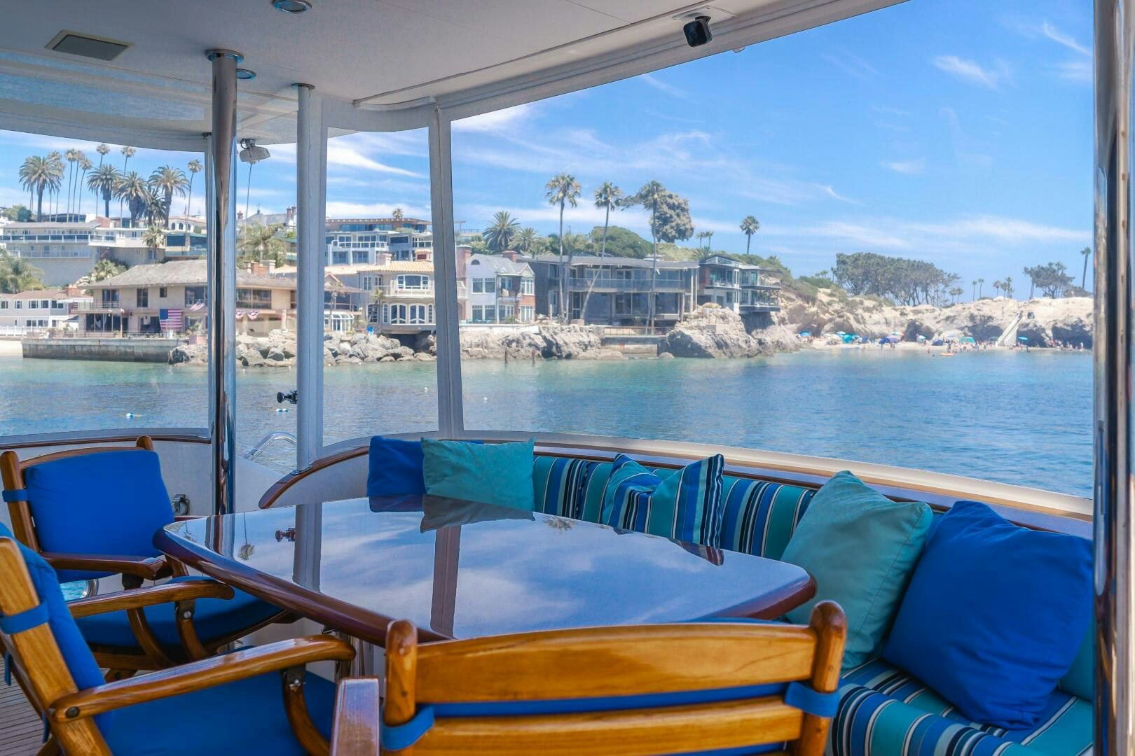 a boat on the water aboard LADY LAURA Yacht for Sale