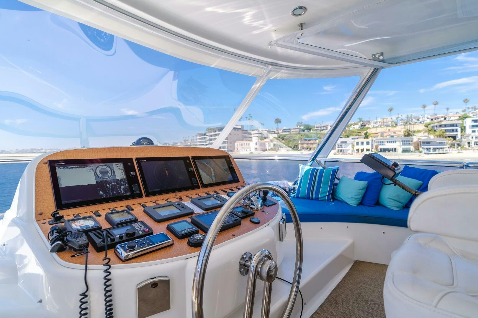 inside of a boat aboard LADY LAURA Yacht for Sale