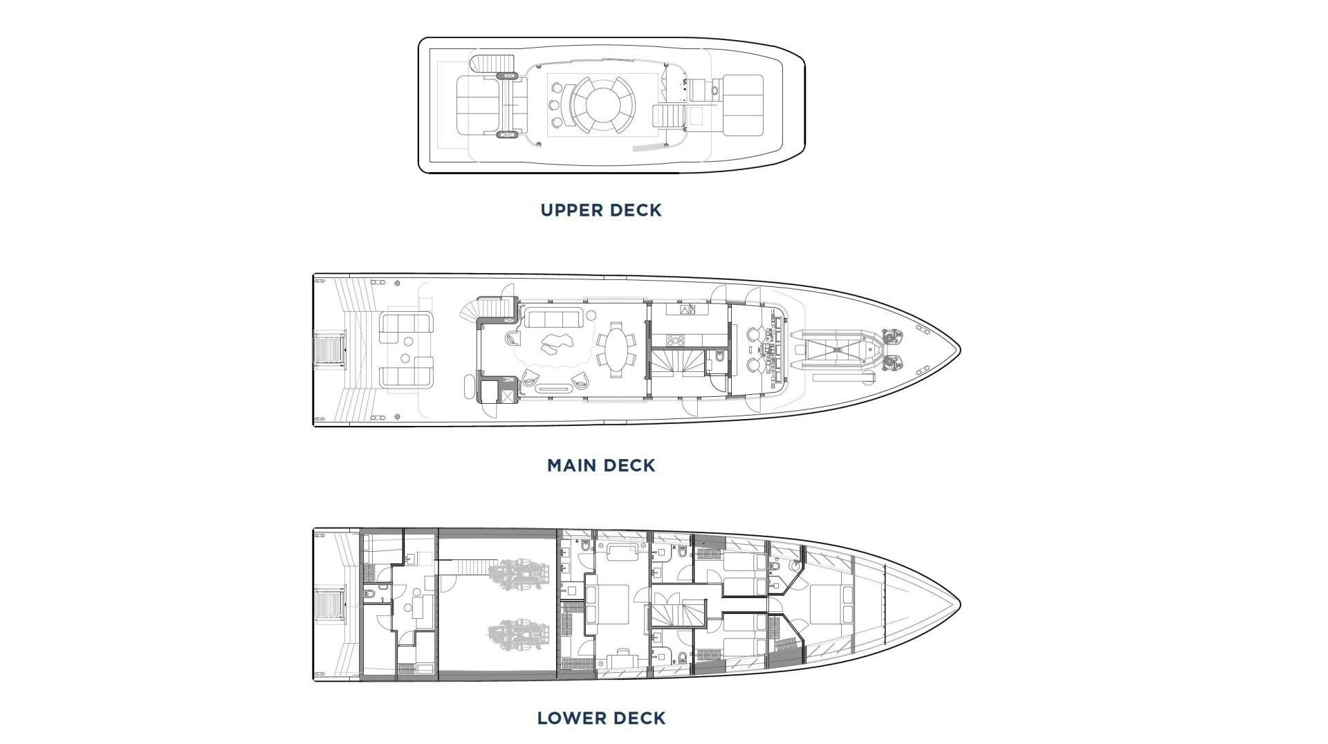 diagram, engineering drawing aboard PROJECT ABACOS Yacht for Sale