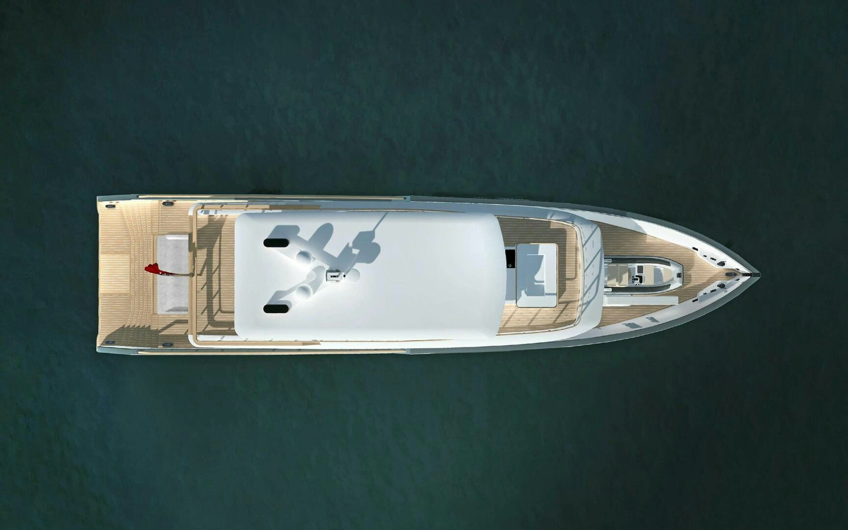 a rectangular object with a hole in it aboard PROJECT ABACOS Yacht for Sale