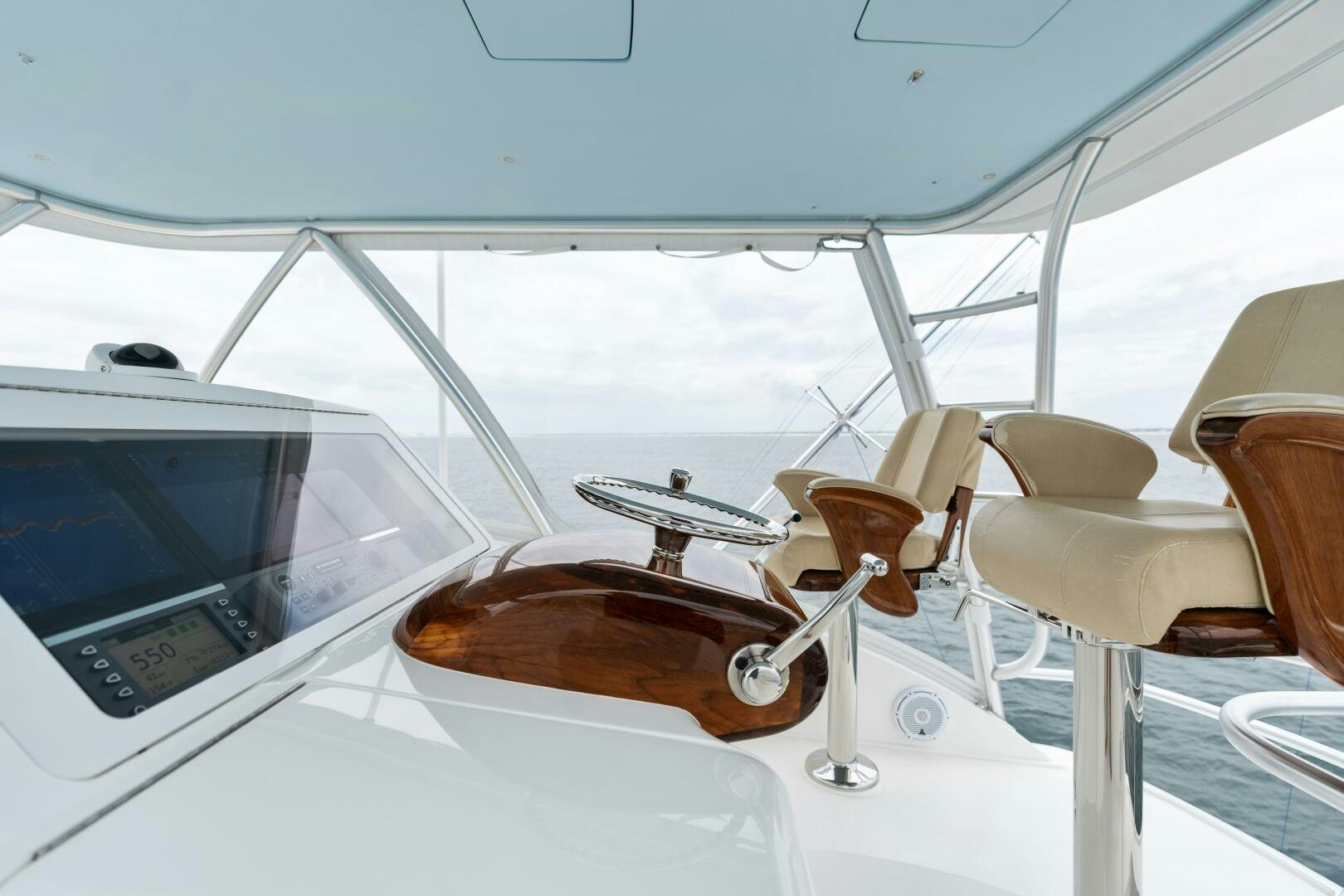 a model of a ship aboard SOLONIAN Yacht for Sale