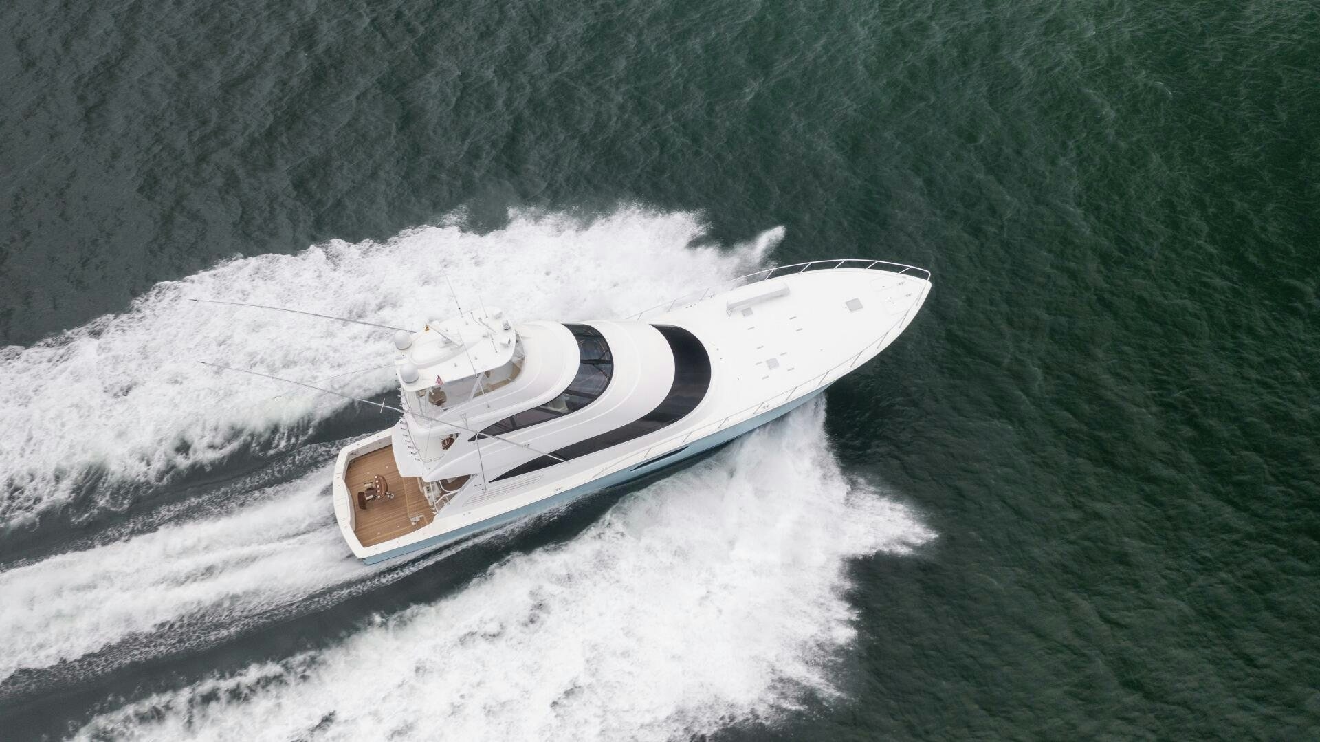 a boat in the water aboard SOLONIAN Yacht for Sale