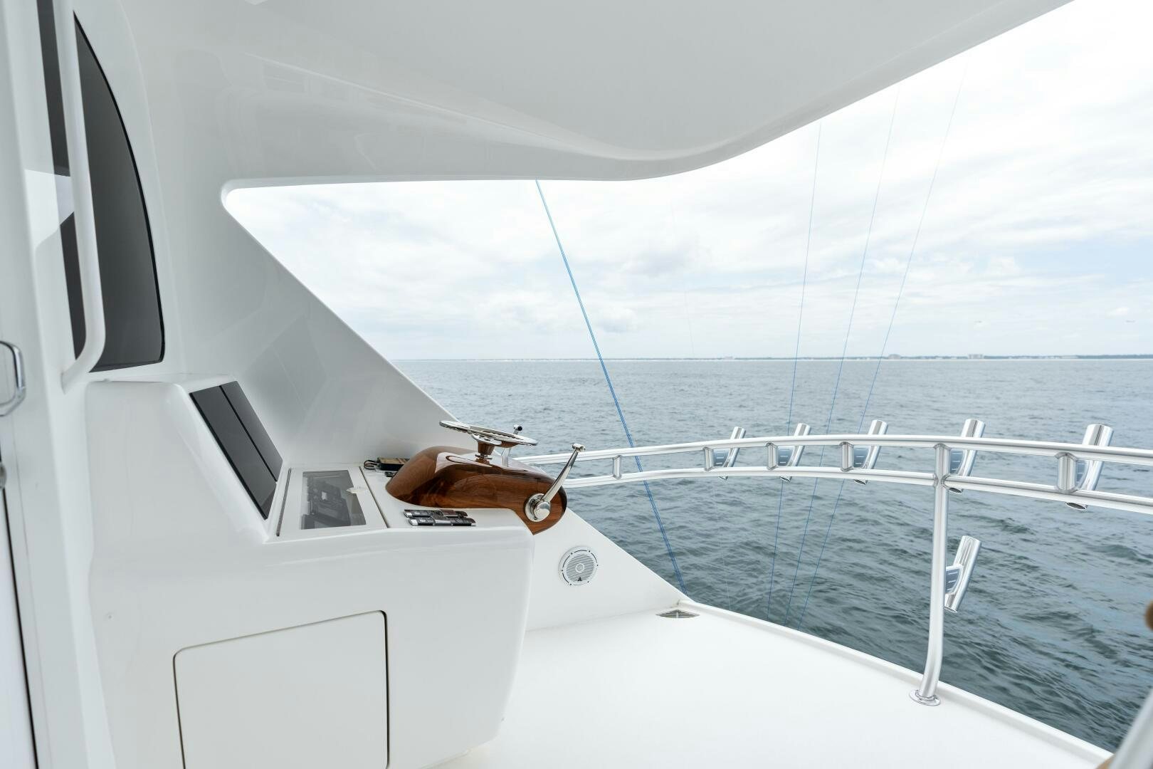 a boat on the water aboard SOLONIAN Yacht for Sale