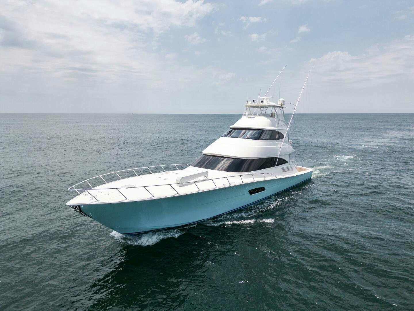 a white yacht in the water aboard SOLONIAN Yacht for Sale