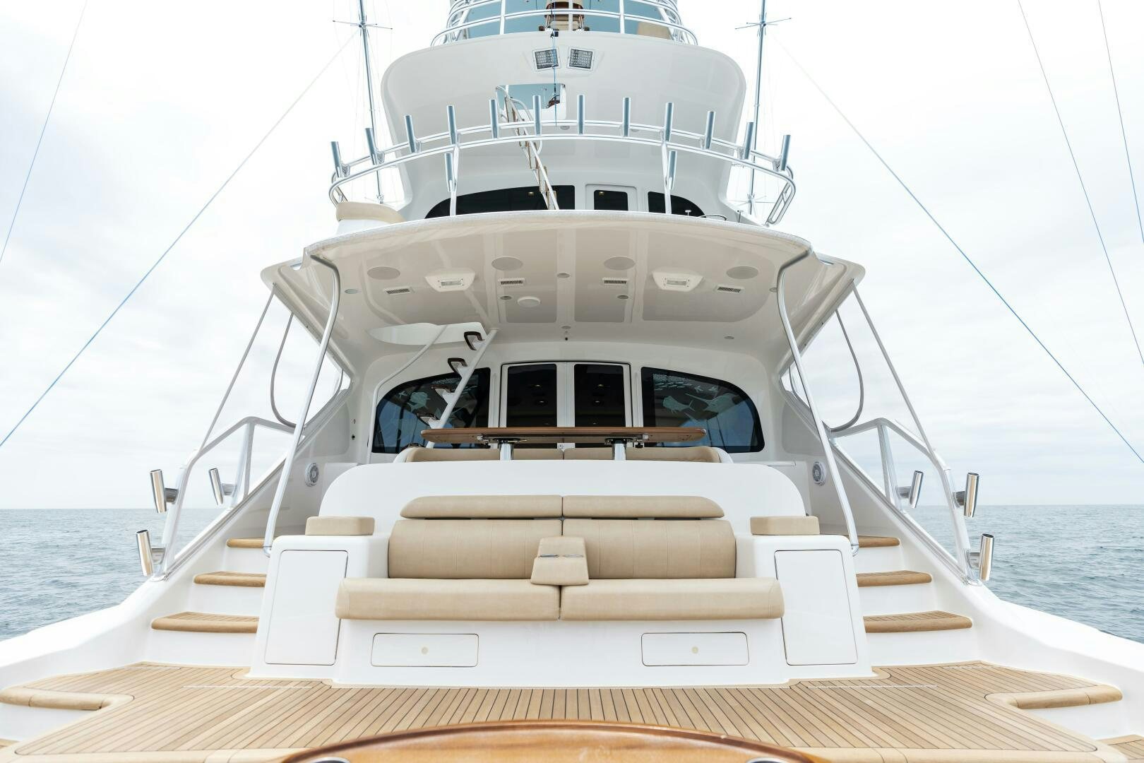 a boat on the water aboard SOLONIAN Yacht for Sale