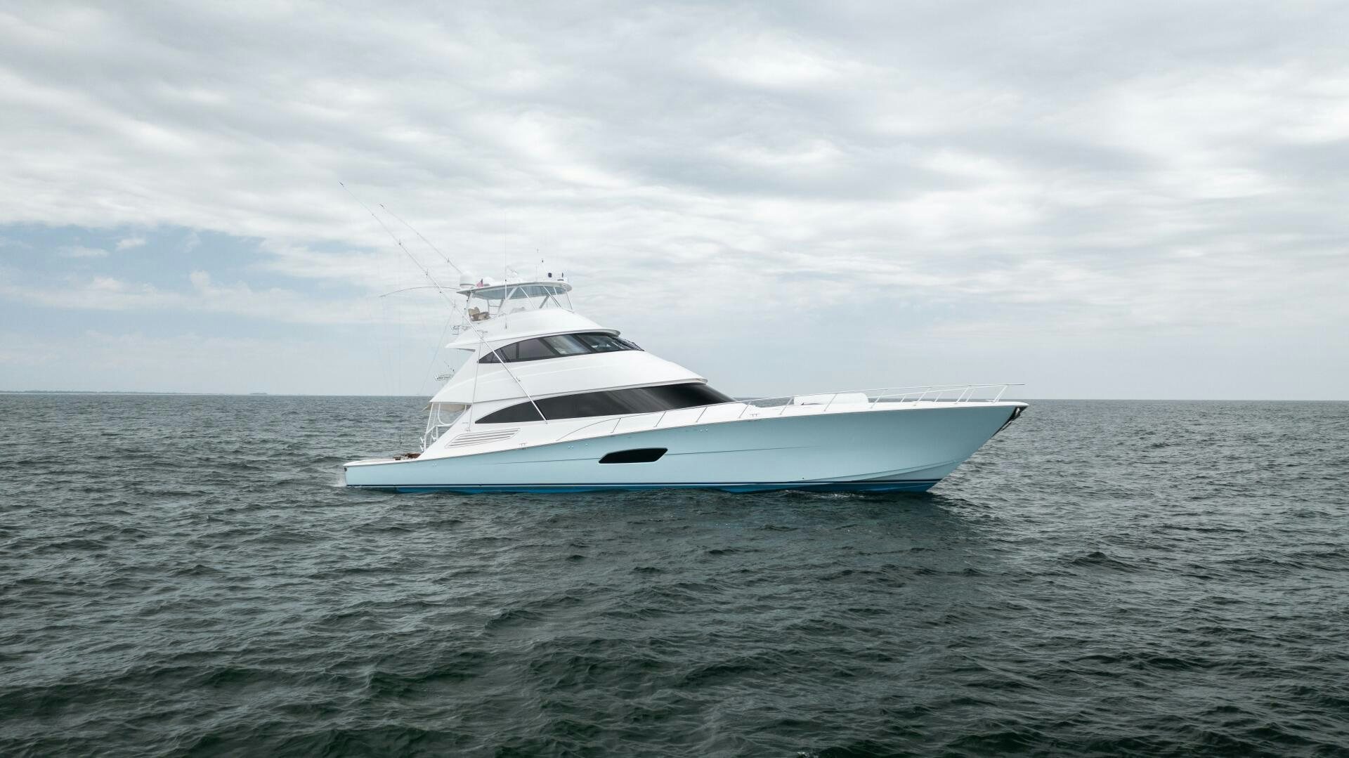 a white yacht in the water aboard SOLONIAN Yacht for Sale