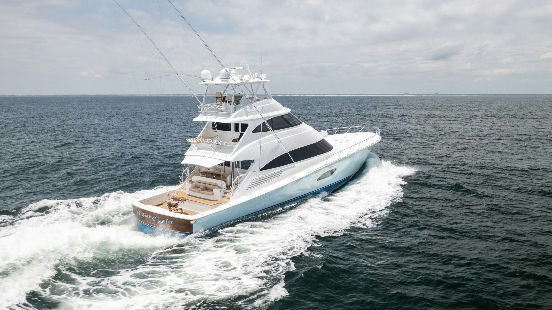 a boat on the water aboard SOLONIAN Yacht for Sale